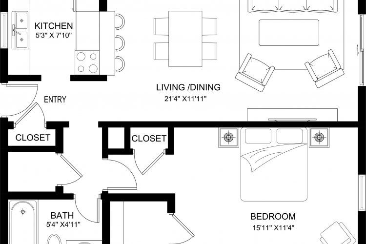 1-Bedroom-Apartment-2D-scaled-750x500